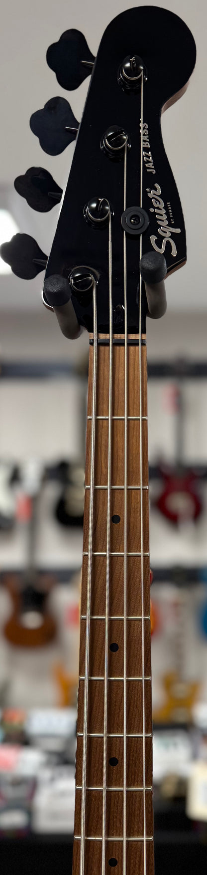 Neck of Used 2022 Squier Contemporary Active Jazz Bass Gold TSS6792