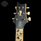 Headstock for PRS Custom 24 Birds of a Feather Limited Charcoal Microburst.
