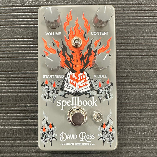 Top of Used David Ross Spellbook Drive Pedal w/box TSS3824Used David Ross Spellbook Drive Pedal w/box TSS3824