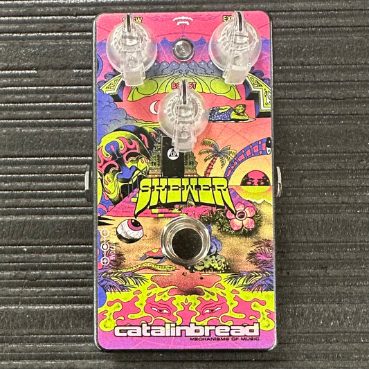 Top of Used Catalinbread Skewer Boost Pedal w/box TSS3803
