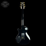 Full back of PRS Tremonti Trem 10 Top Cobalt Smokeburst.