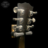 Back of headstock of Used 2024 Gibson J-45 Standard Left Handed Sunburst.