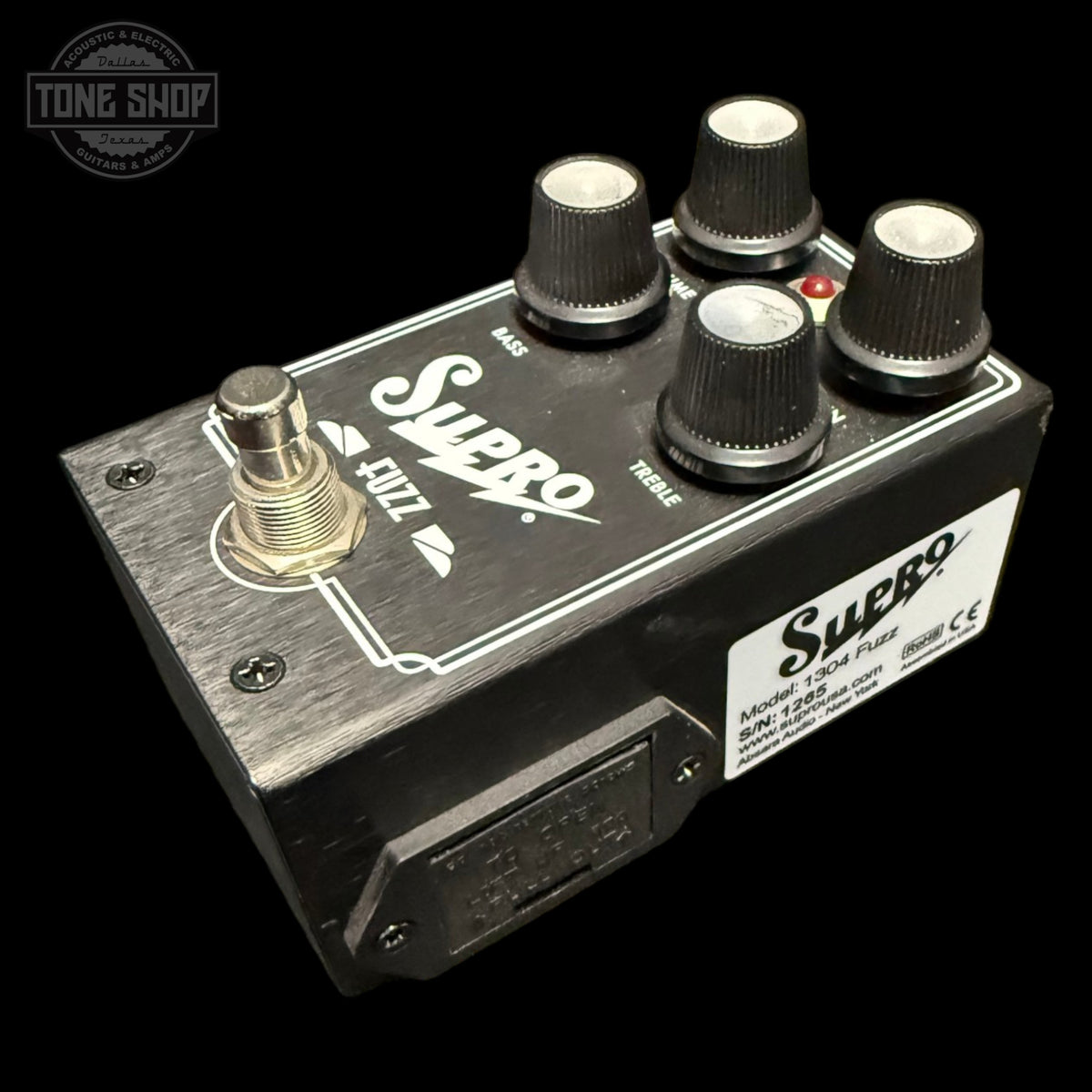 Front angle of Used Supro Fuzz TFW3368.