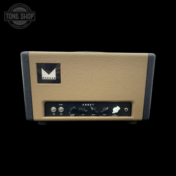 Front of Used Morgan Amplification Abbey 20w Guitar Head TFW3713.