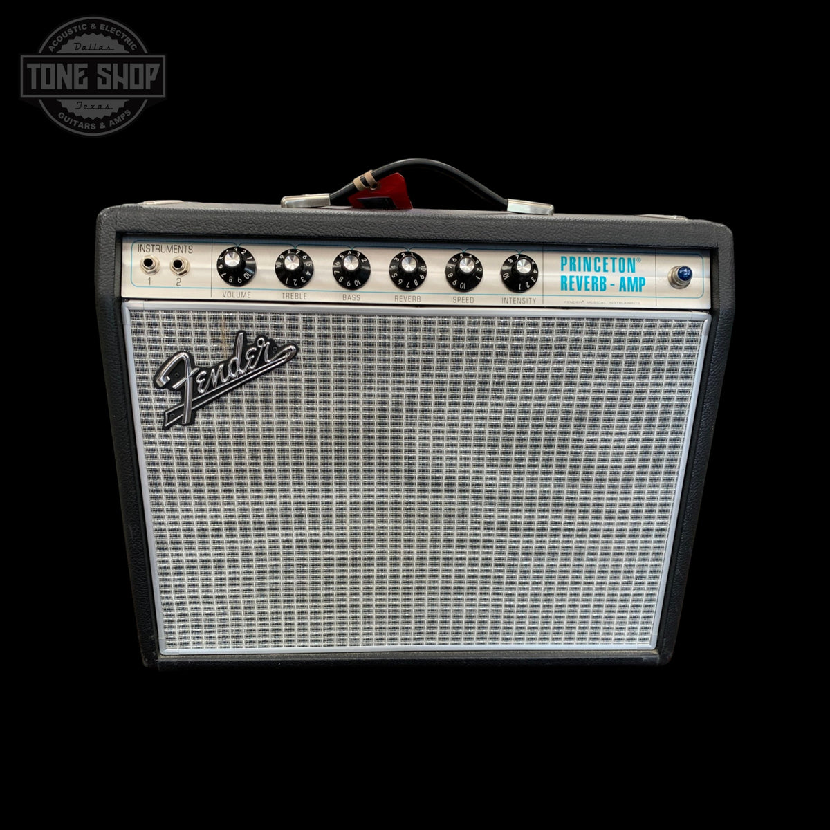 Front of Used 2016 Fender 68 Custom Princeton Reverb TFW3692.