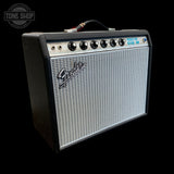 Left side of Used 2016 Fender 68 Custom Princeton Reverb TFW3692.