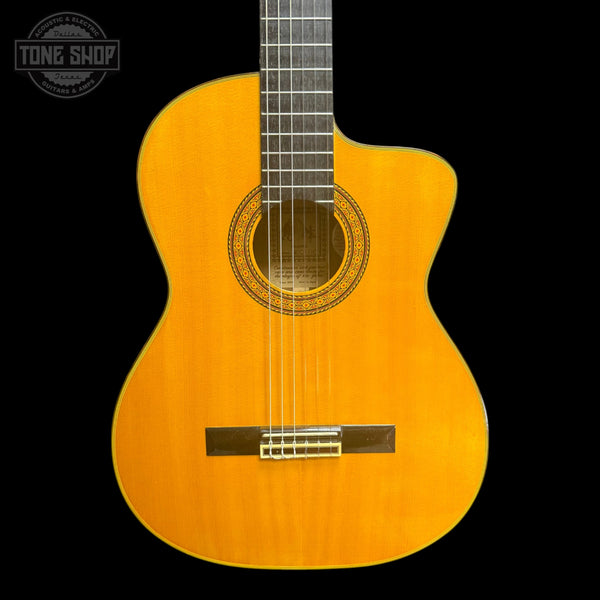 Front of Used 1982 Takamine EC132C Classical.