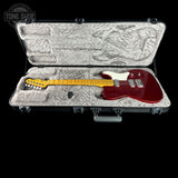 Used 2026 Fender 75th Anniversary Cabronita American Pro Telecaster Candy Apple Red in case.