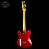 Full back of Used 2026 Fender 75th Anniversary Cabronita American Pro Telecaster Candy Apple Red.