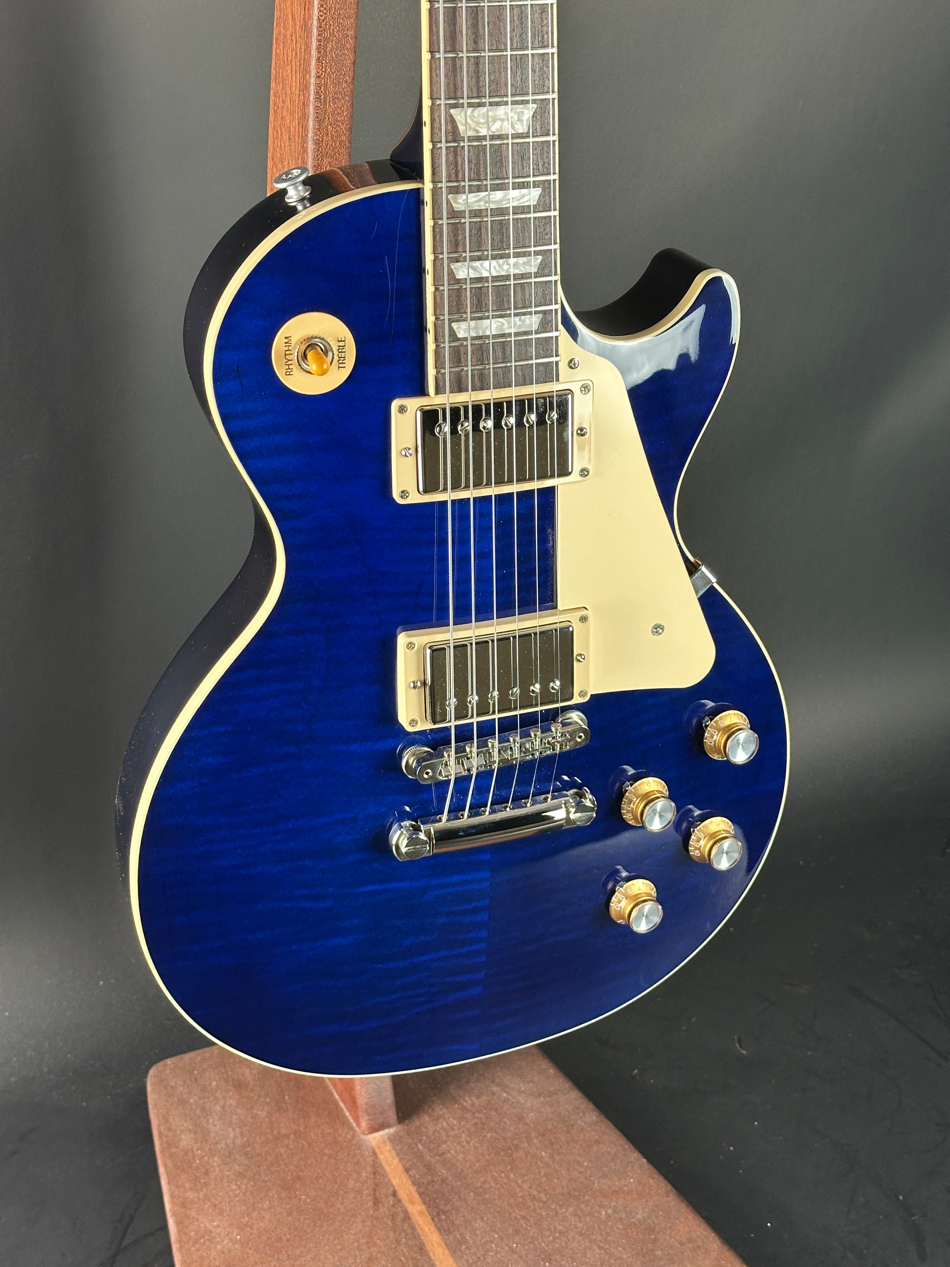 Used 2024 Gibson 60s Les Paul Standard Viper Blue AAA Top w/case