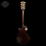 Back of Used 2024 Gibson Custom Shop Les Paul Axcess Custom Bengal Burst.