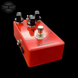 Right angle of Used DemonFX TS Red II Overdrive.