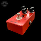 Left angle of Used DemonFX TS Red II Overdrive.