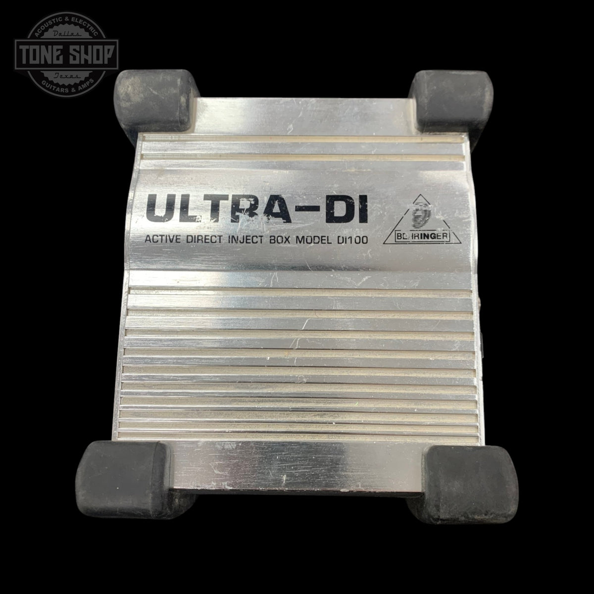Top of Used Behringer DI100 Ultra-DI Box TFW3763.