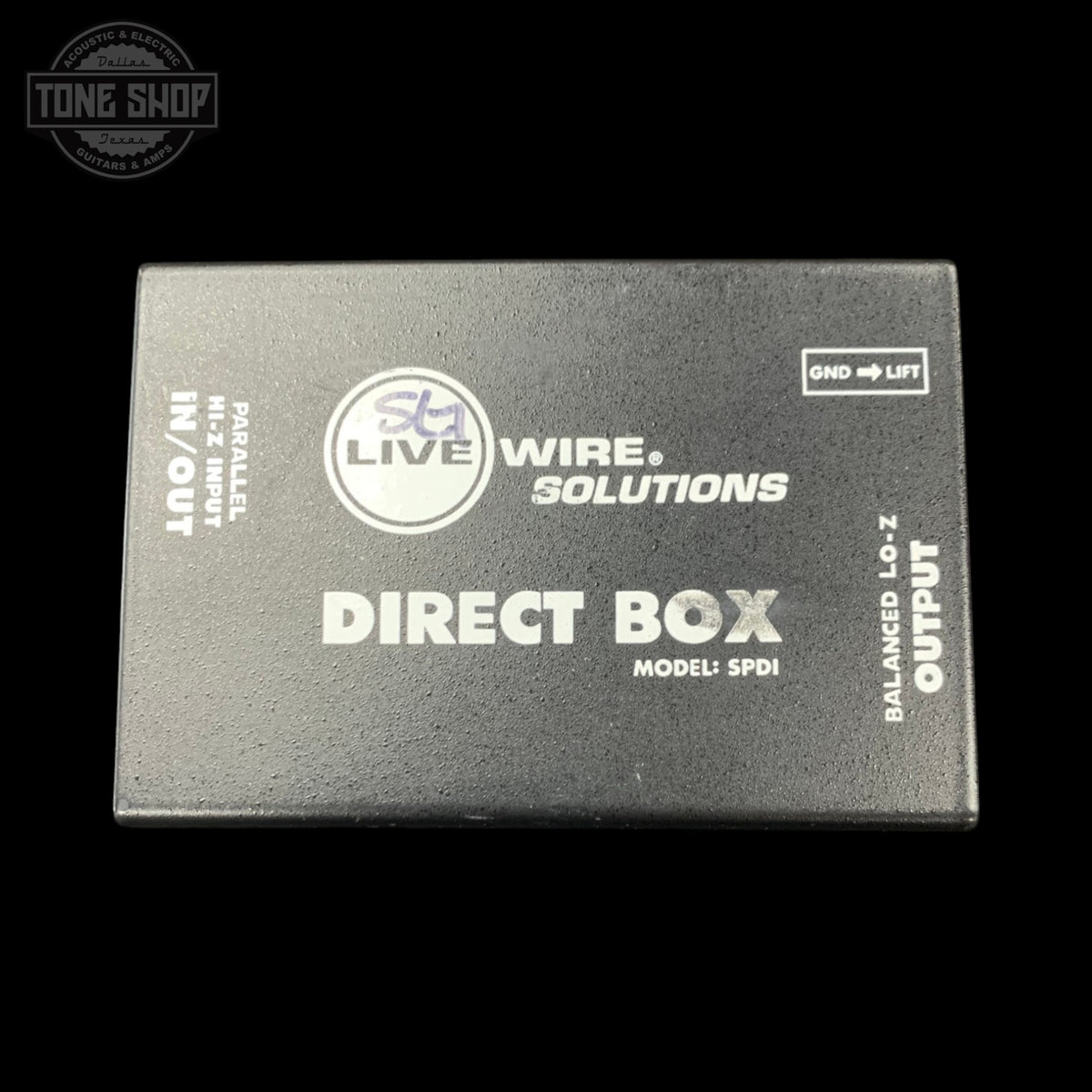 Top of Used Livewire SPDI Passive Direct Box TFW3764.