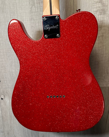 Back of Used Squier Affinity Telecaster FSR Red Sparkle TSS3843