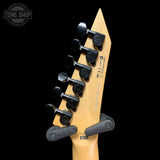 Back of headstock of Used 2016 ESP LTD Master Of Puppets.
