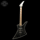 Full frontal of Used 2021 Jackson X Series Kelly KEXS Shattered Mirror TFW3767.