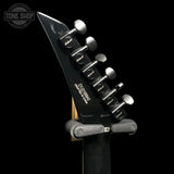 Back of headstock of Used 2021 Jackson X Series Kelly KEXS Shattered Mirror TFW3767.