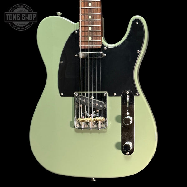 Front of Used 2020 Fender Telecaster Antique Olive.