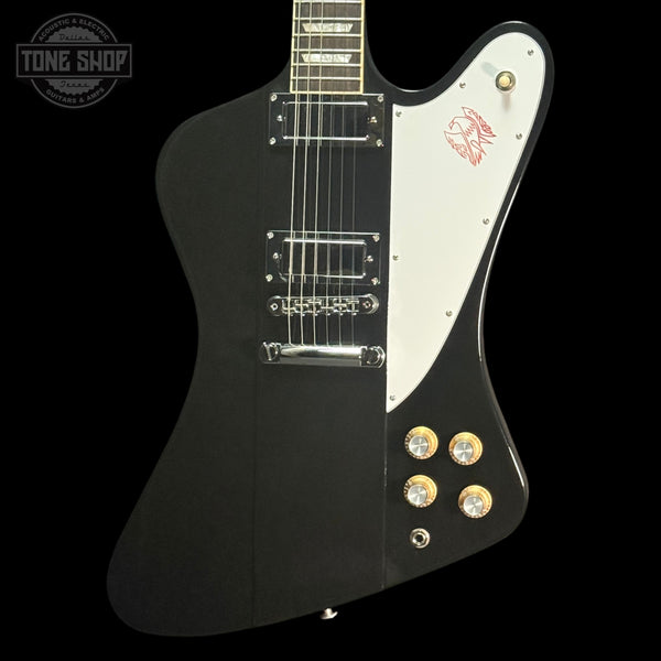Front of Used 2025 Gibson Firebird Platypus Black.