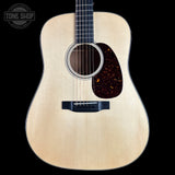Front of Used Martin Custom Shop D-18 Adirondack / Sinker Mahogany.