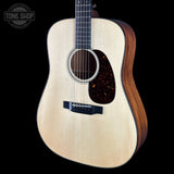 Front angle of Used Martin Custom Shop D-18 Adirondack / Sinker Mahogany.