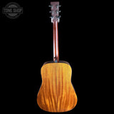 Full back of Used Martin Custom Shop D-18 Adirondack / Sinker Mahogany.