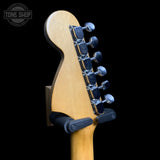 Back of headstock of DC Customs YM Tribute "Duck"-Style
