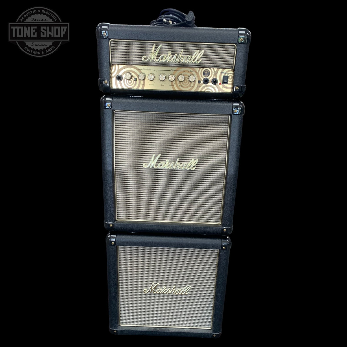 Front of Used Marshall Zakk Wylde Microstack MG15MSZW TFW3776.