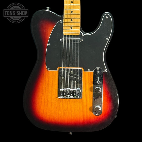 Front of Used 2024 Fender Player II Telecaster Sunburst MP TFW3346.
