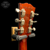Back of headstock of Used 2004 Gibson Les Paul Standard Prototype Trans Amber w/Autograph 90th Birthday.