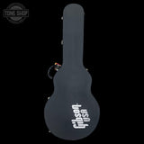 Case for Used 2004 Gibson Les Paul Standard Prototype Trans Amber w/Autograph 90th Birthday.
