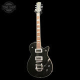 Full frontal of Used 2015 Gretsch G5435T Pro Jet Black w/Bigsby.