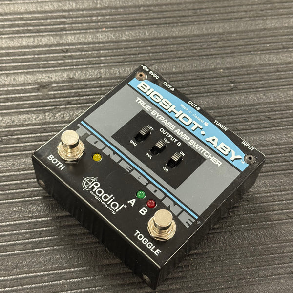 Used Radial Bigshot ABY V2 True-Bypass Switcher w/box TSS6848