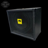 Left angle of Used Accugroove D-Cell504 FRFR Powered Cab TFW3806.