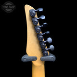 Back of headstock of Used Carvin DC127 Electric Guitar.
