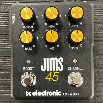 Top of Used TC Electronic JIMS 45 Pre Amp w/box TSS3870