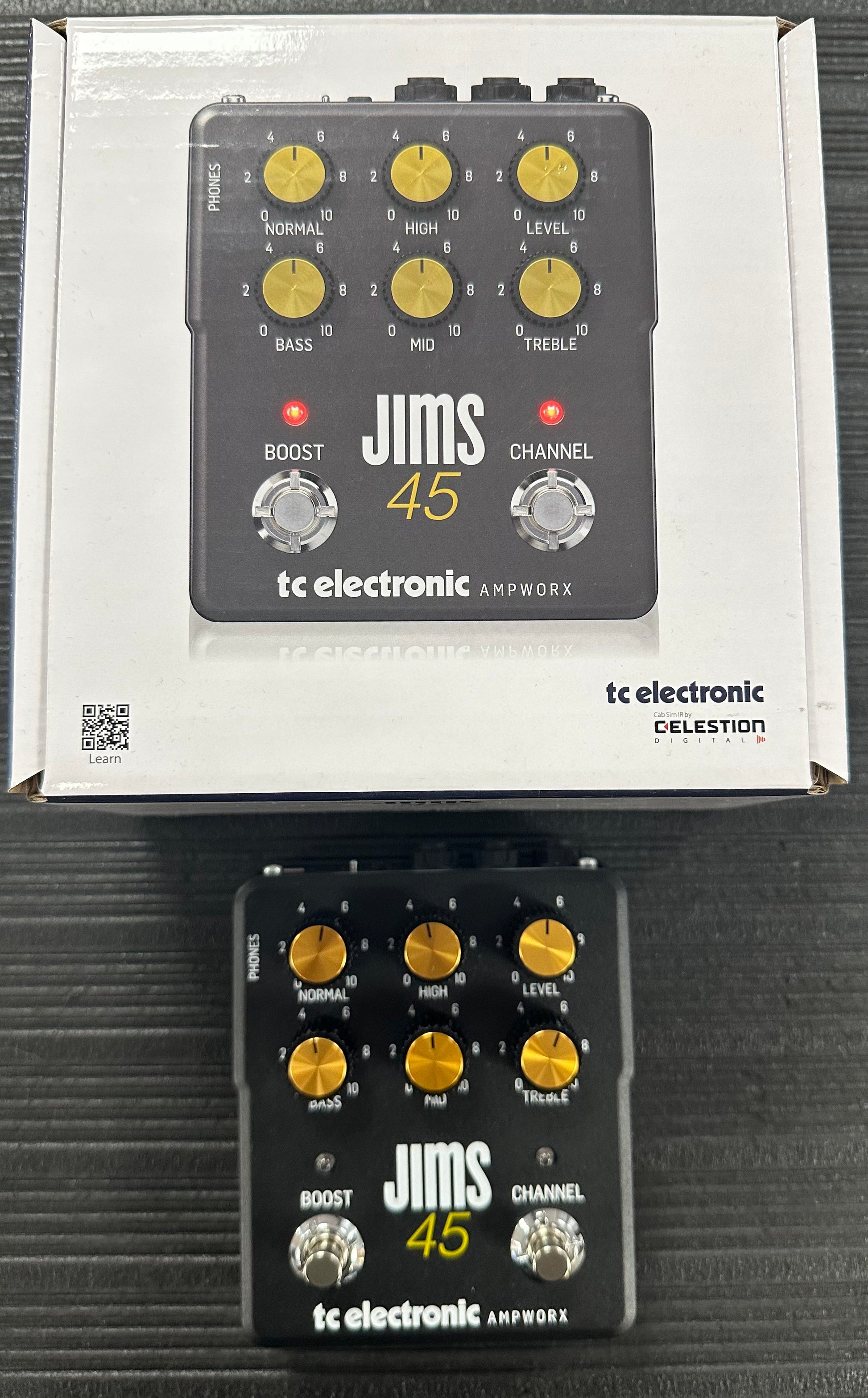 Top with box of Used TC Electronic JIMS 45 Pre Amp w/box TSS3870