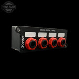 Left angle of Used Temple Audio 4XMOD TFW3858.