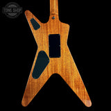 Back of Dean USA ML Floyd Flame Top Slime.