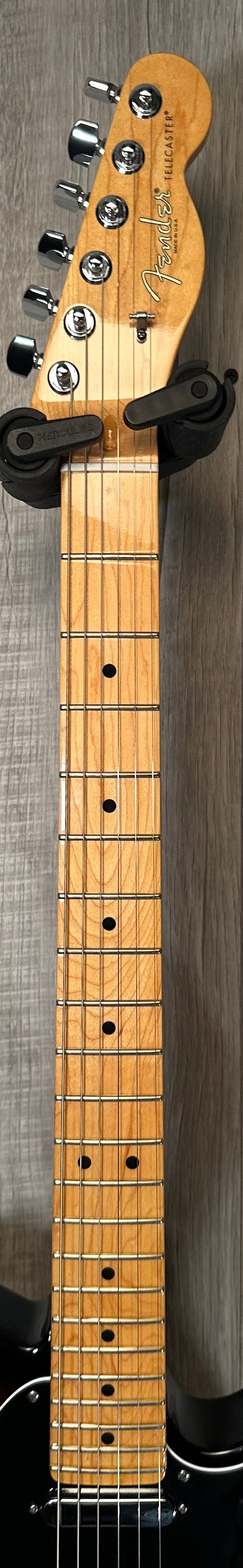 Neck of Used 2015 Fender American Standard Telecaster 3-Tone Sunburst w/case TSS3886