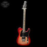 Full frontal of Used 2022 Limited Edition American Ultra Telecaster Umbra Burst.