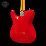 Back of body of Used 2022 Limited Edition American Ultra Telecaster Umbra Burst.