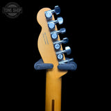 Back of headstock of Used 2022 Limited Edition American Ultra Telecaster Umbra Burst.