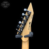 Back of headstock of Used 2024 ESP USA M-I NTB NT Hellfire.
