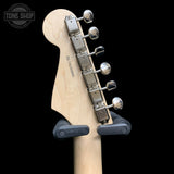 Back of headstock of Used 2024 Fender Eric Clapton "Blackie" Signature Stratocaster.