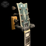 Headstock of Used 2015 ESP E-II Eclipse Granite Sparkle.