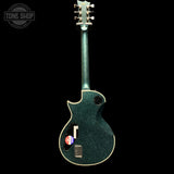 Back of Used 2015 ESP E-II Eclipse Granite Sparkle.