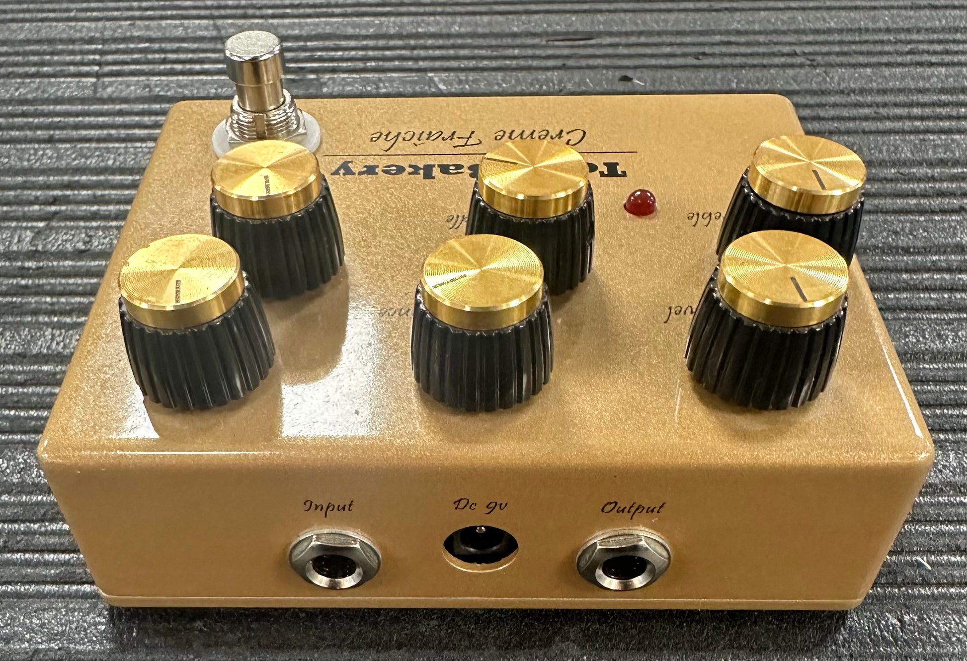Back of Used Tone Bakery Creme Fraiche Overdrive Pedal TSS3897